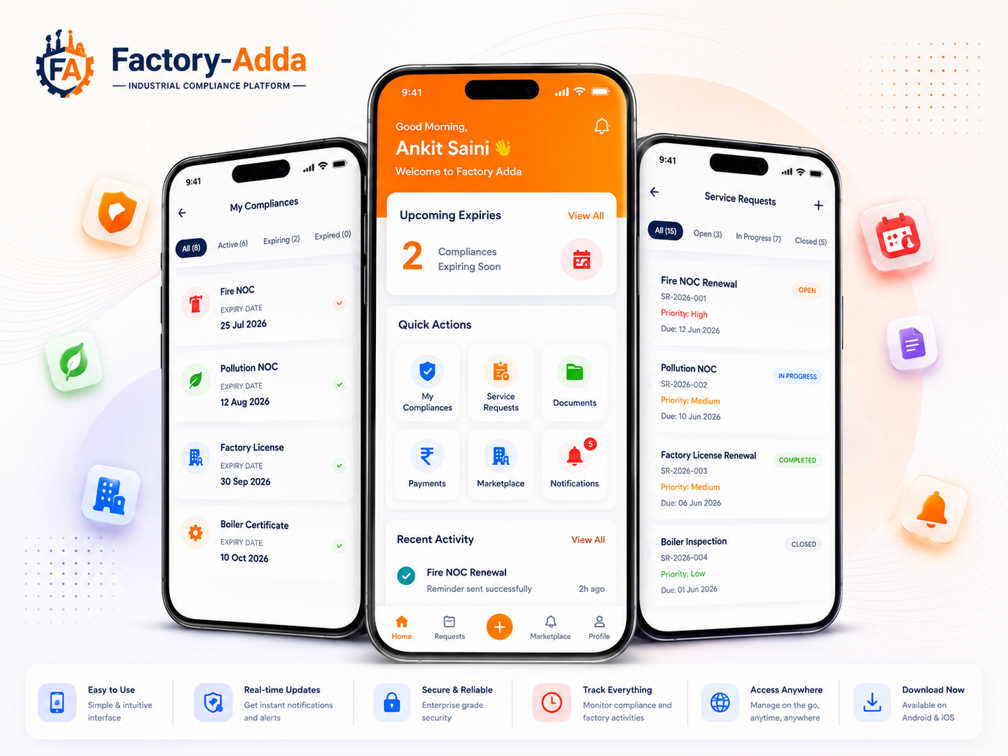 Factory Adda Mobile App
